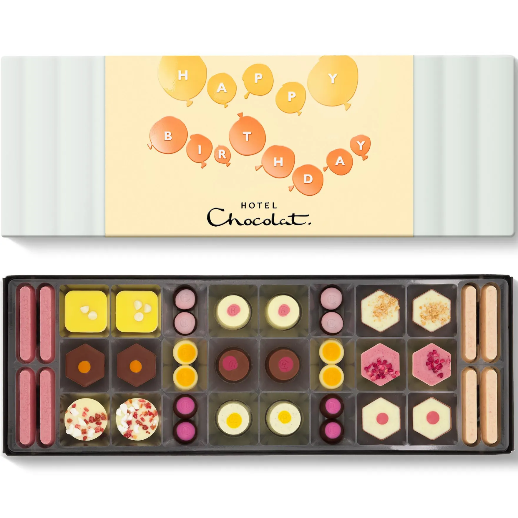 Exuberantly Fruity Sleekster with Birthday Balloons Sleeve<Hotel Chocolat Online