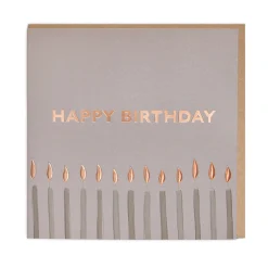 Happy Birthday Candles Blank Card<Hotel Chocolat Hot