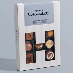 Milk to Caramel H-box with A Little Sparkle Sleeve<Hotel Chocolat Outlet