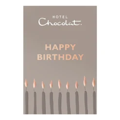 Milk to Caramel H-Box with Happy Birthday Sleeve<Hotel Chocolat New