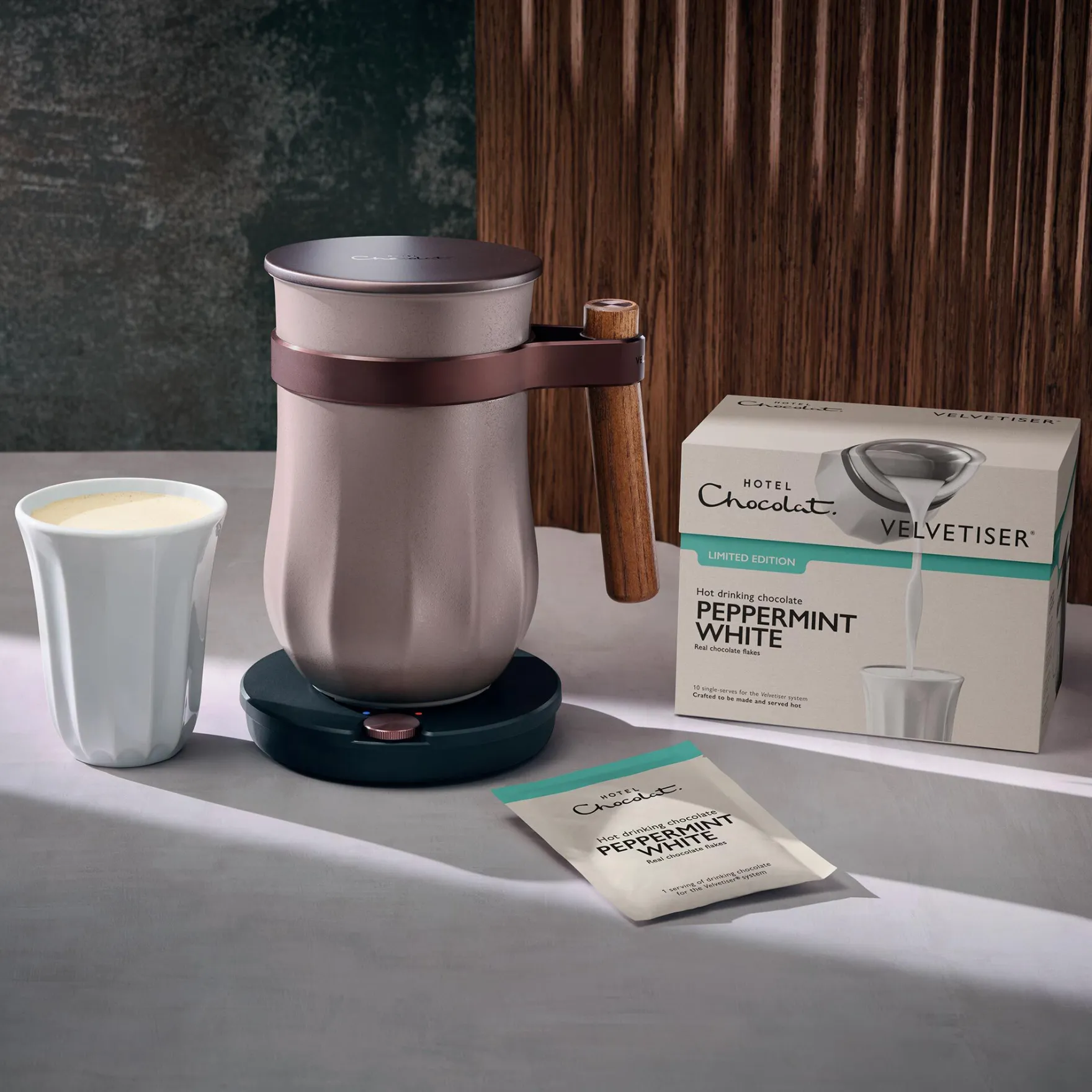 Peppermint-White Hot Chocolate Sachets – Limited Edition<Hotel Chocolat Best