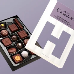 Serious Dark Fix H-box with Birthday Balloons Sleeve<Hotel Chocolat New