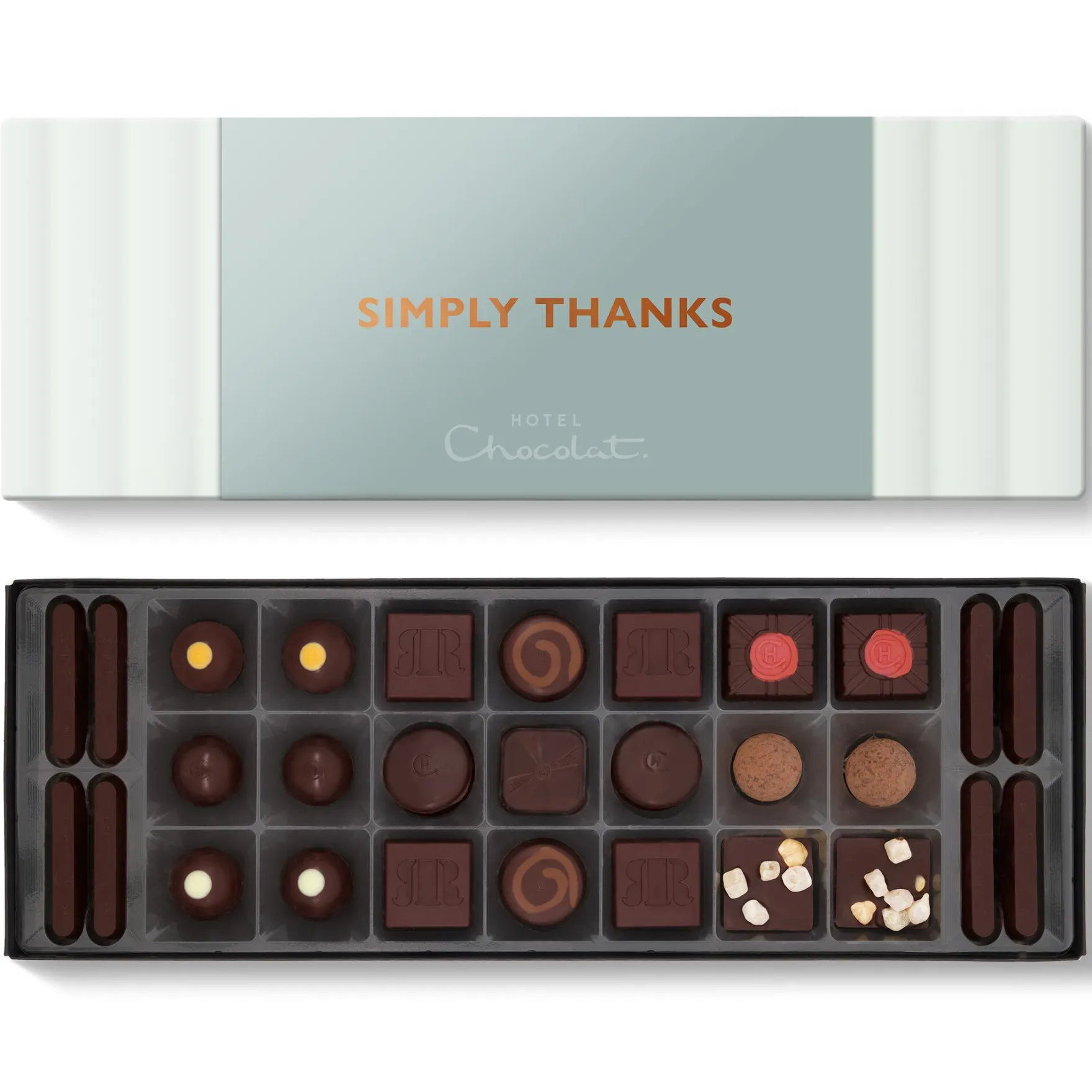 Serious Dark Fix Sleekster with Simply Thanks Sleeve<Hotel Chocolat Best