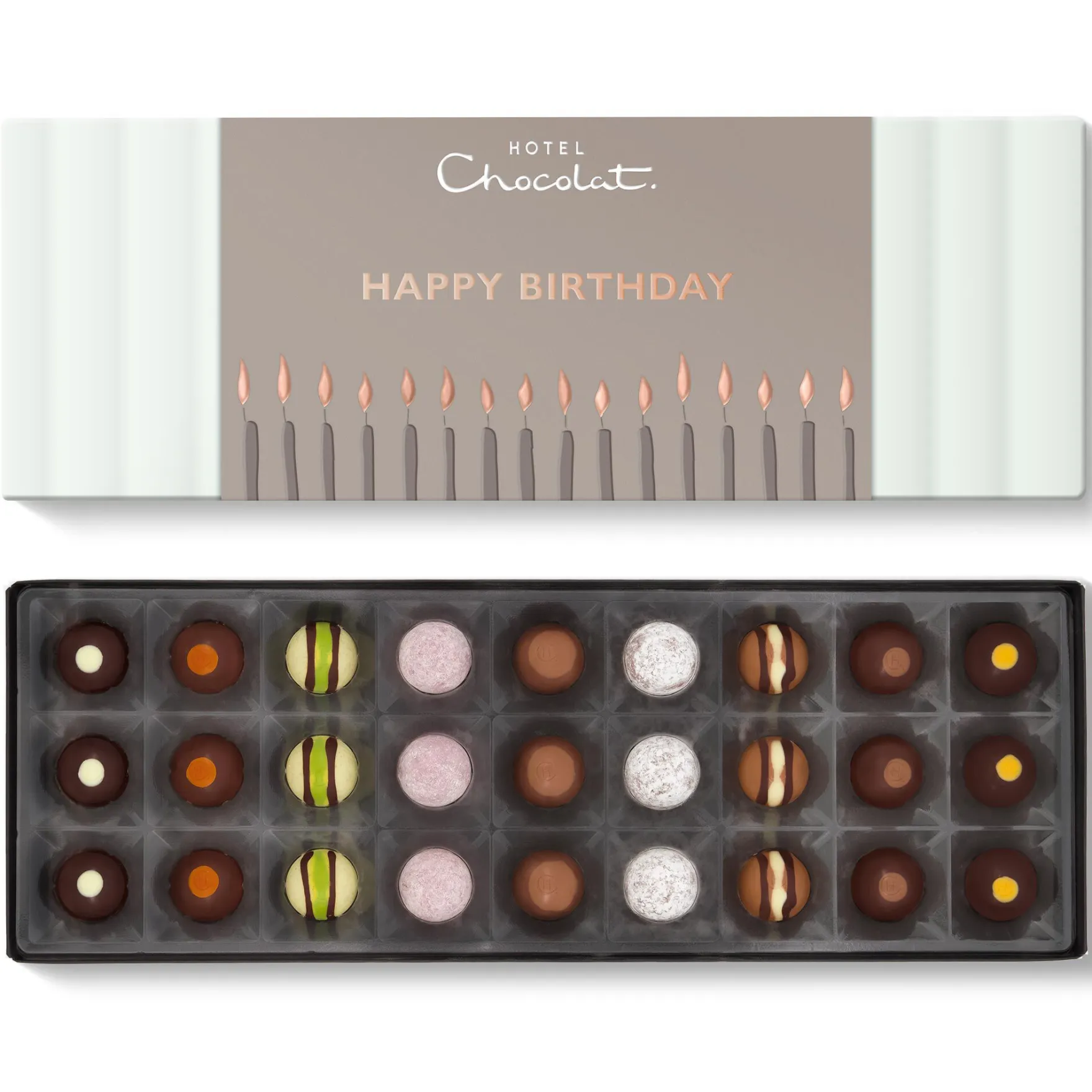 Tipsy Truffles Sleekster with Happy Birthday Sleeve<Hotel Chocolat